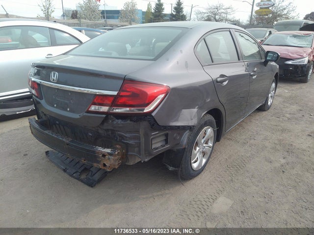 Honda Civic Sedan Lx 2015 2HGFB2F47FH060115 Image 4