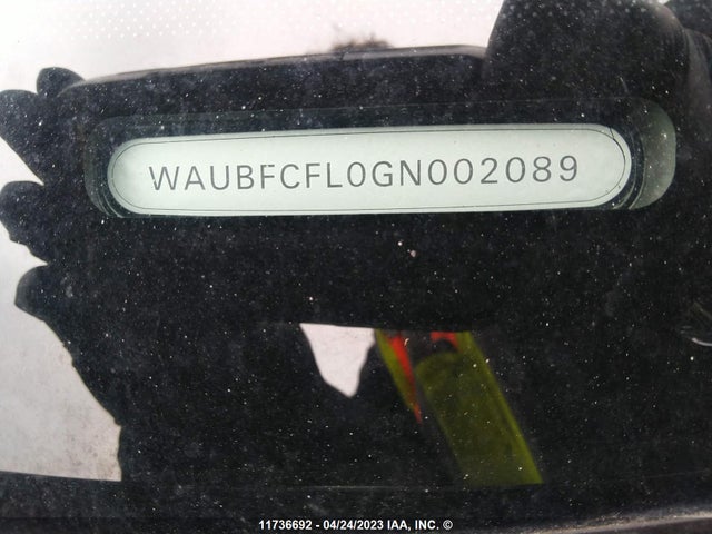 WAUBFCFL0GN002089 Audi A4
