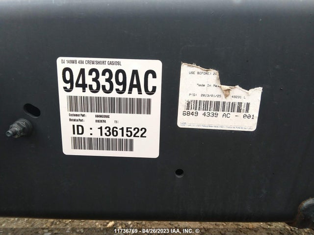 6849433AC RAM 2500 Big Horn
