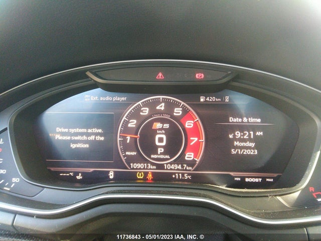 WAUC4CF52JA126231 Audi S5 Sportback Technik