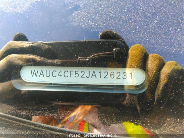 WAUC4CF52JA126231 Audi S5 Sportback Technik