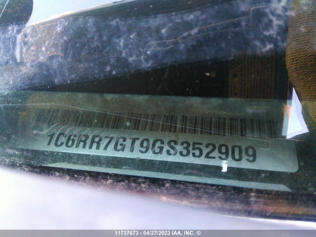 1C6RR7GT9GS352909 RAM 1500 Outdoorsman