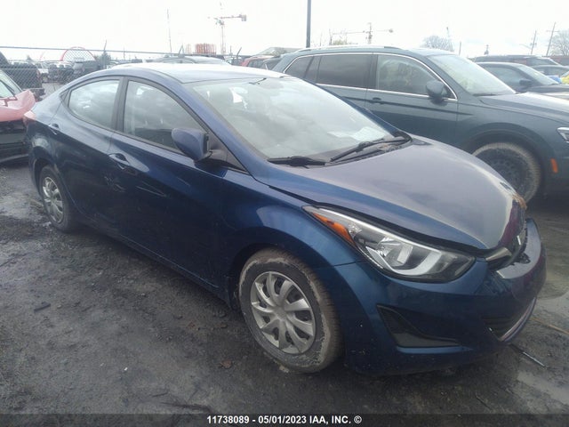 Hyundai Elantra Se/sport/limited 2016 5NPDH4AE0GH725445 главное изображение