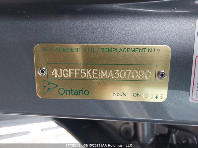 4JGFF5KE1MA307090 Mercedes-Benz Gls Gls 450