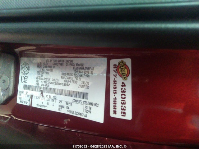 Ford ESCAPE SE 2014 1FMCU9GX8EUC62952 Image 9