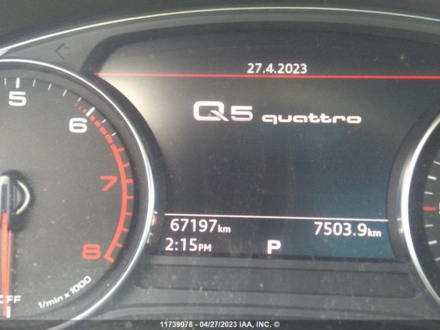 WA1BNAFY4K2032500 Audi Q5 Progressiv