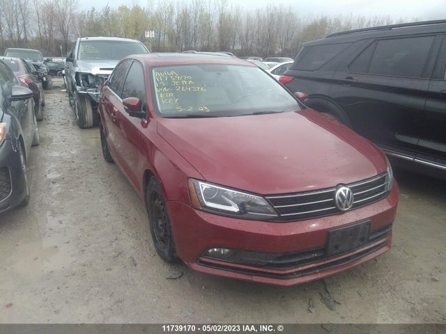 11739170 :رقم المزاد ، 3VWLA7AJ2FM264396 vin ، 2015 Volkswagen Jetta Sedan Highline مزاد بيع