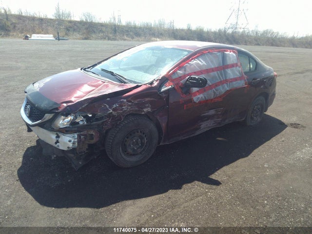 Honda Civic Lx 2015 2HGFB2F46FH048389 Image 2
