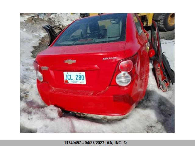 Chevrolet SONIC LS 2015 1G1JA5SH1F4178804 Image 4