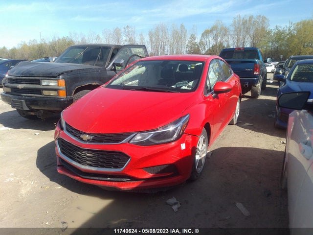 Chevrolet CRUZE LT 2017 3G1BE5SM7HS501925 Image 2