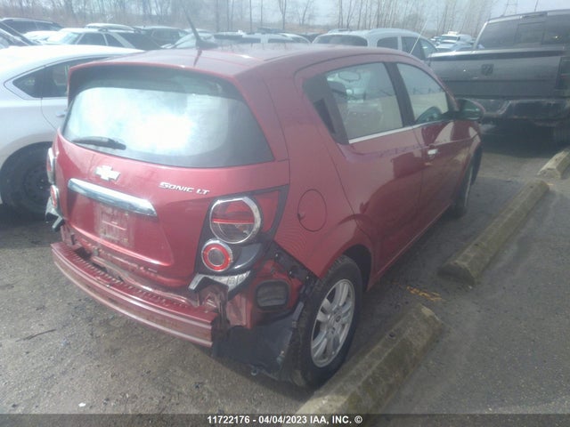 Chevrolet SONIC LT 2014 1G1JC6EH6E4235248 Image 4