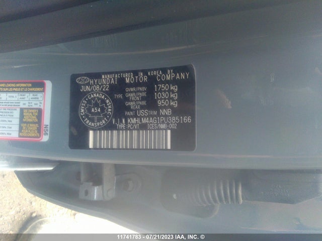 Hyundai ELANTRA SEL 2023 KMHLM4AG1PU385166 Image 10
