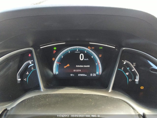 Honda CIVIC EX 2019 2HGFC2F78KH035256 Image 7