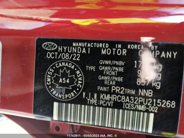 Hyundai Venue Preferred 2023 KMHRC8A32PU215268 Image 9