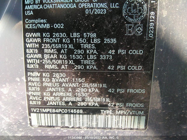 1V21MPE84PC014569 Volkswagen ID.4 PRO