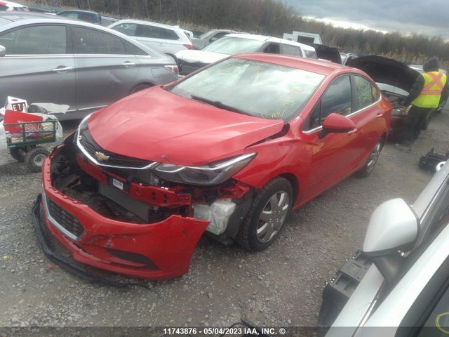 Chevrolet CRUZE LT 2017 1G1BE5SM9H7222085 Image 2