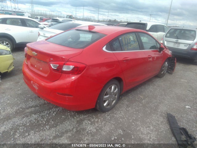 Chevrolet CRUZE LT 2017 1G1BE5SM9H7222085 Image 4