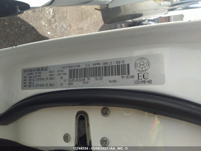 3C6UR5DJ5KG581086 RAM 2500 Big Horn
