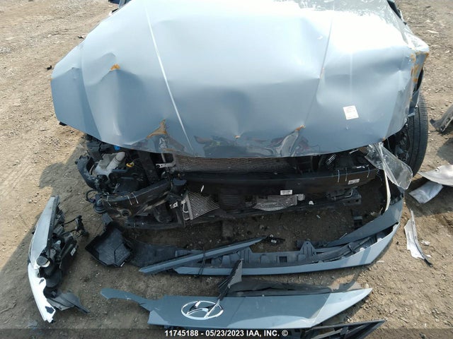 Hyundai Elantra Blue 2021 KMHLM4AJ2MU004951 Image 6