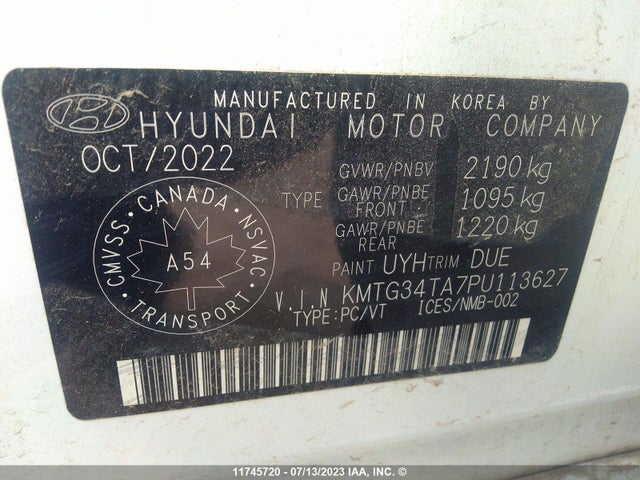 Genesis G70 2.0t Advanced 2023 KMTG34TA7PU113627 Image 11