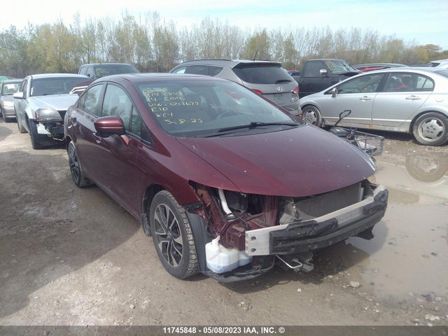 Продаж на аукціоні авто 2014 Honda Civic Sedan Ex, vin: 2HGFB2E52EH042677, номер лоту: 11745848