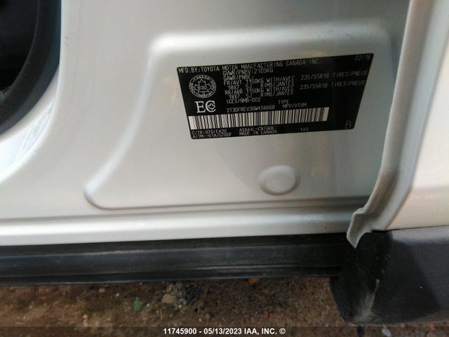 Toyota Rav4 Limited 2016 2T3DFREV3GW456668 Image 11