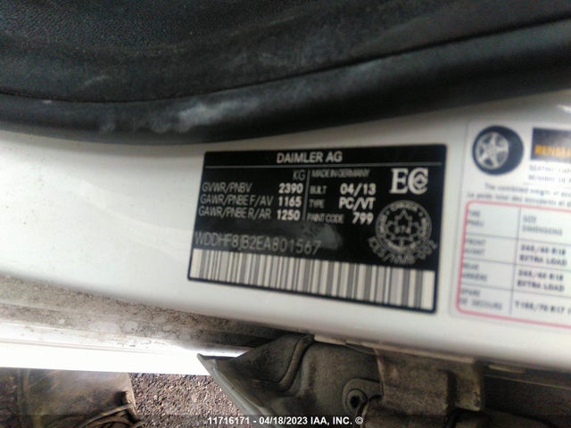 WDDHF8JB2EA801567 Mercedes-Benz E 350 4matic