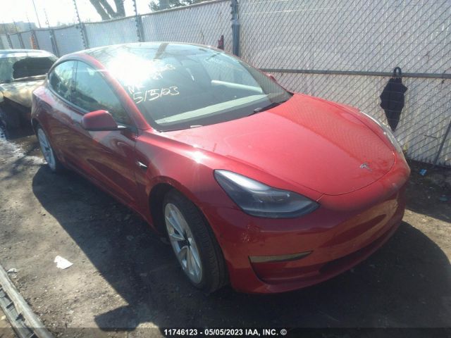 Продажа на аукционе авто 2022 Tesla Model 3, vin: 5YJ3E1EB3NF277989, номер лота: 11746123