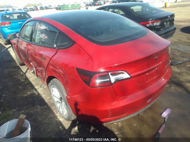Tesla MODEL 3 2022 5YJ3E1EB3NF277989 Image 3