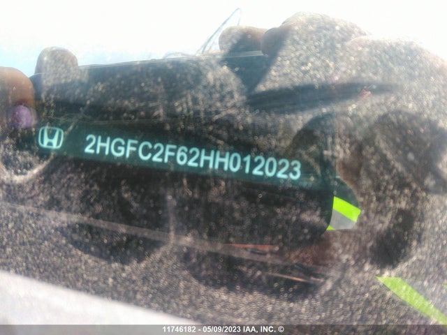 Honda Civic Lx 2017 2HGFC2F62HH012023 Image 10