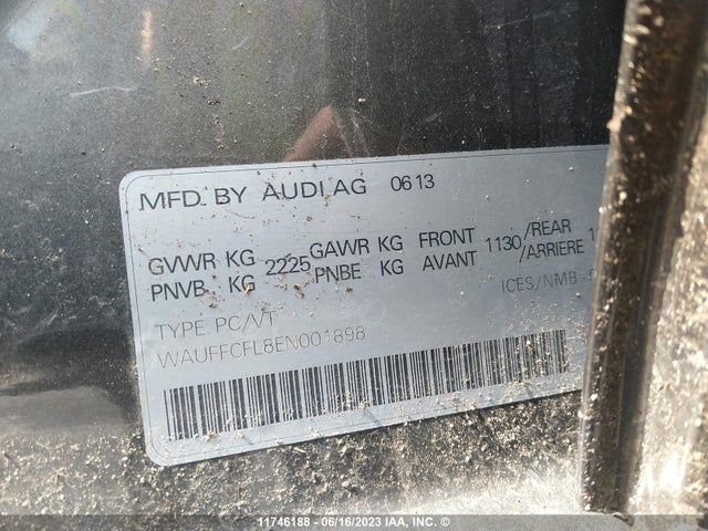 WAUFFCFL8EN001898 Audi A4 Progressiv