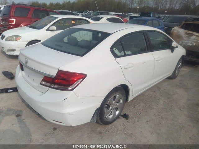 Honda Civic Sedan Lx 2014 2HGFB2E4XEH007117 Image 4