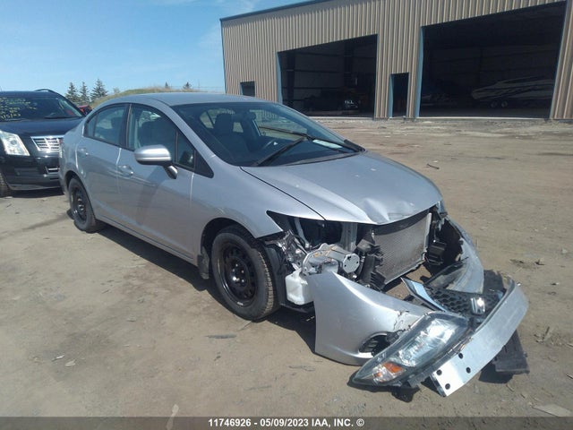 Honda Civic Sedan Lx 2014 2HGFB2F45EH009582 Image 1