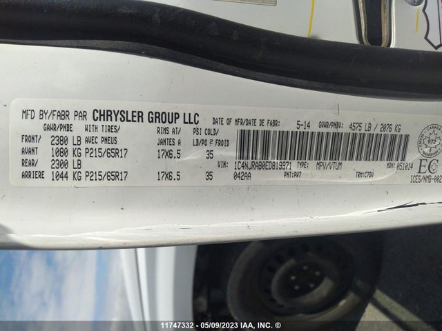 1C4NJRAB0ED819971 Jeep Patriot North