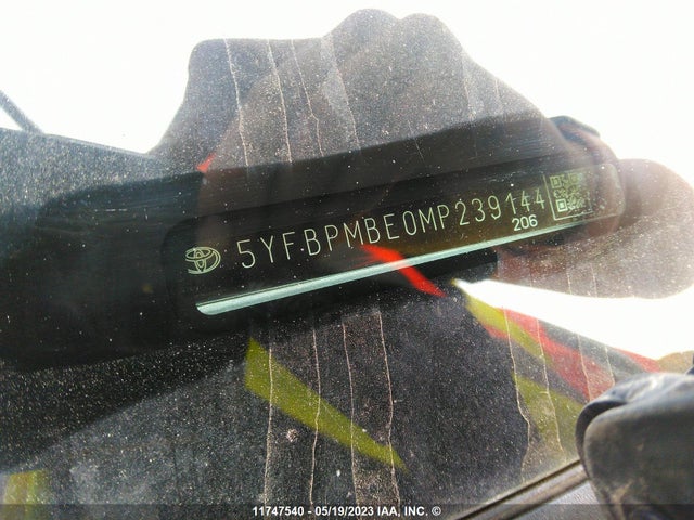 Toyota Corolla L/le/xle 2021 5YFBPMBE0MP239144 Image 10