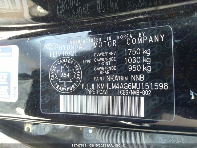 Hyundai Elantra Preferred 2021 KMHLM4AG6MU151598 Image 10