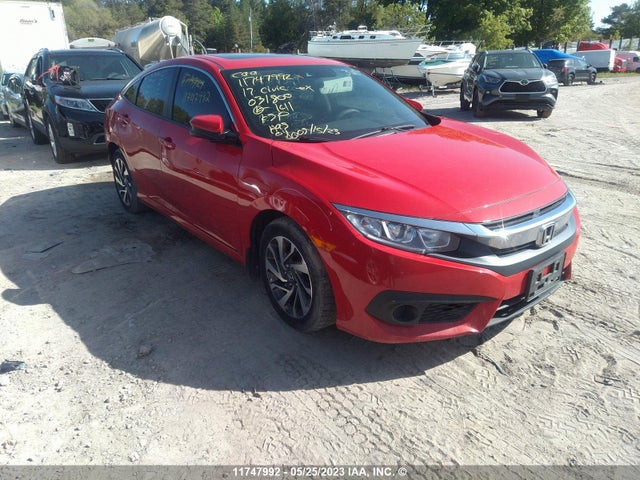 Honda Civic Sedan Ex 2017 2HGFC2F85HH031800 Image 1