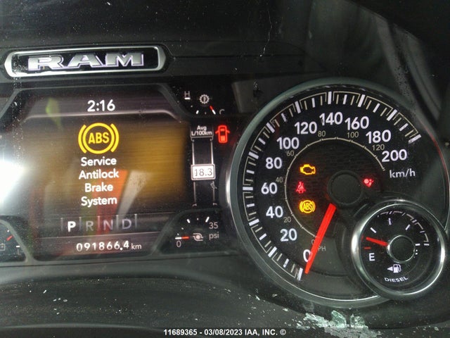 3C63RRBL6LG176086 RAM 3500 Big Horn