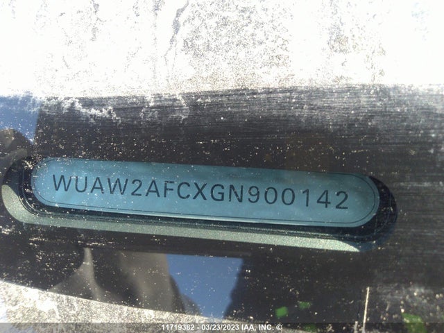 WUAW2AFCXGN900142 Audi RS7
