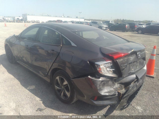Honda Civic Lx 2019 2HGFC2F55KH002052 Image 3