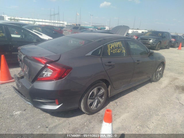 Honda Civic Lx 2019 2HGFC2F55KH002052 Image 4