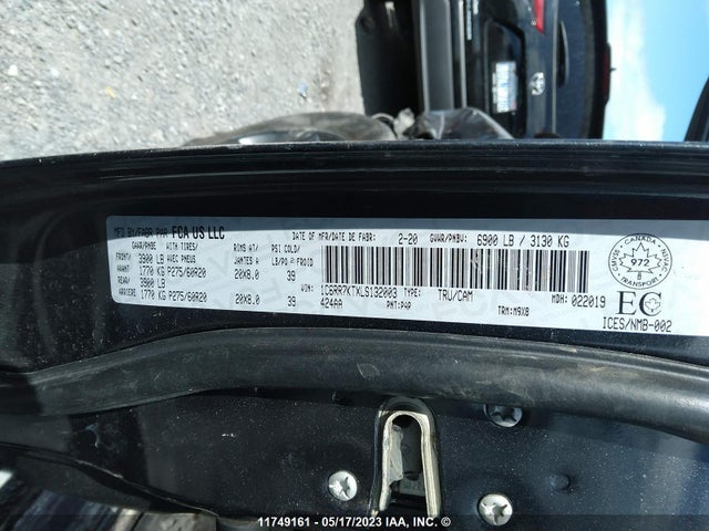 1C6RR7KTXLS132003 RAM 1500 Classic Express