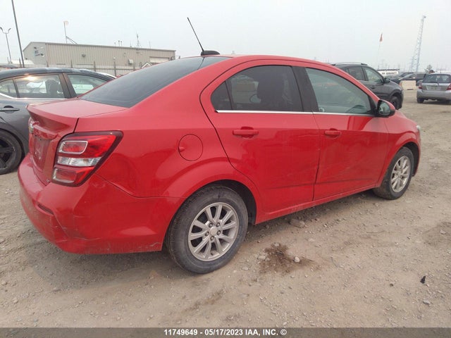 Chevrolet SONIC LT 2017 1G1JD5SH0H4156674 Image 4