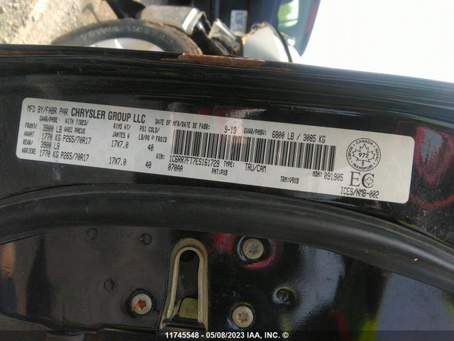 1C6RR7FT7ES161729 RAM 1500 St