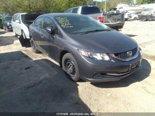 Honda Civic Sedan Lx 2015 2HGFB2F43FH005631 Image 1