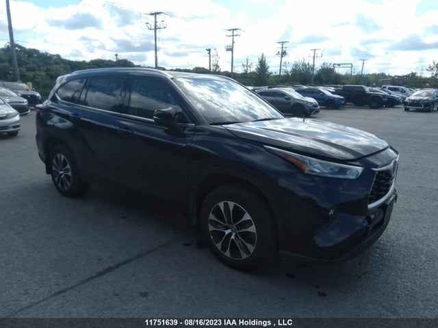 Toyota Highlander Xle 2021 5TDGZRBH9MS541059 zdjęcie główne