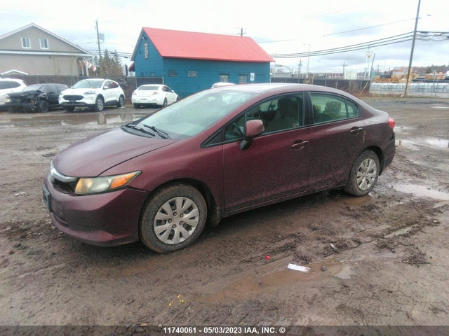 Продажа на аукционе авто 2012 Honda Civic Lx, vin: 2HGFB2F40CH018784, номер лота: 11740061