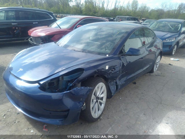 Tesla MODEL 3 2022 5YJ3E1EB2NF301828 Image 2