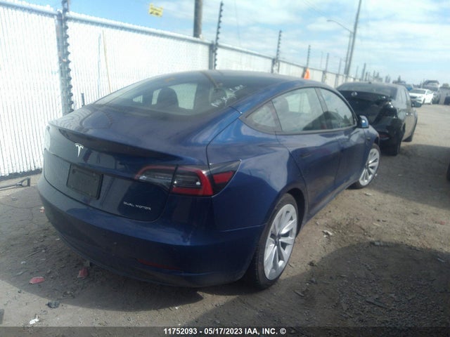 Tesla MODEL 3 2022 5YJ3E1EB2NF301828 Image 4