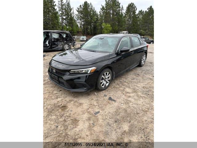 Honda Civic Lx 2022 2HGFE2F20NH104928 Image 3